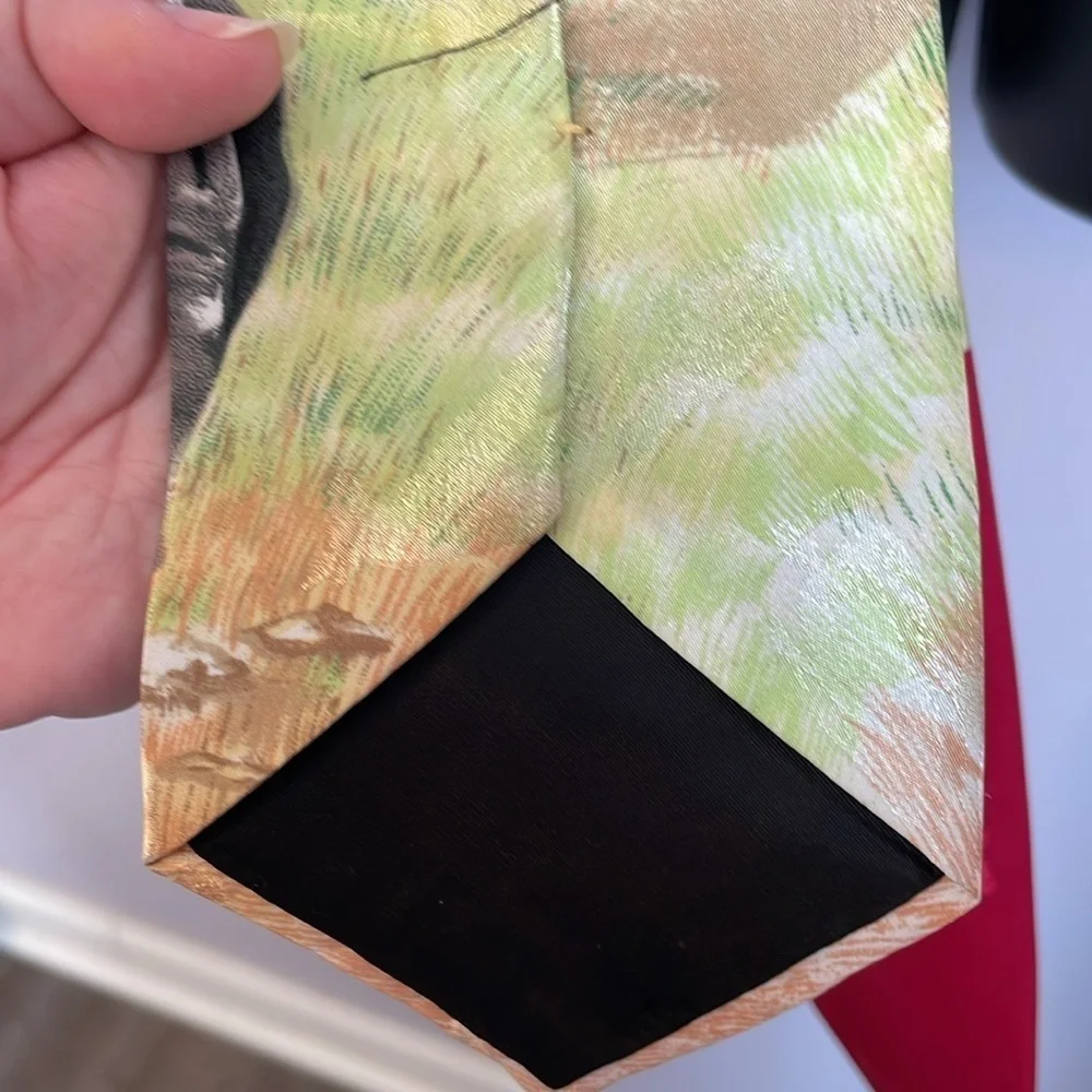 Animal Tracks tie rhinoceros made